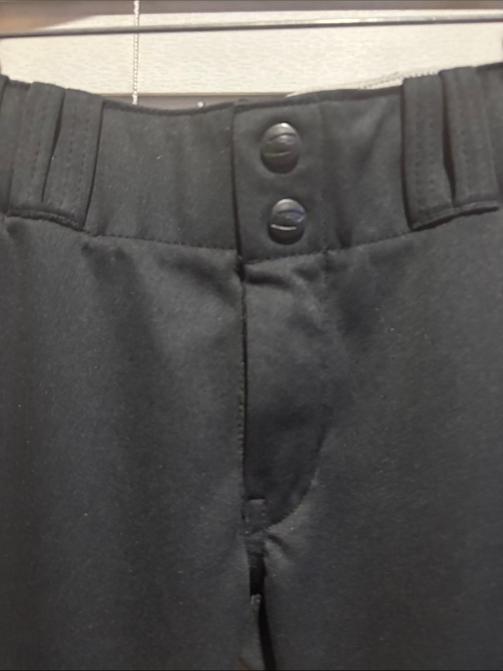 Girls Black softball / baseball Bottoms - Picture 3 of 6